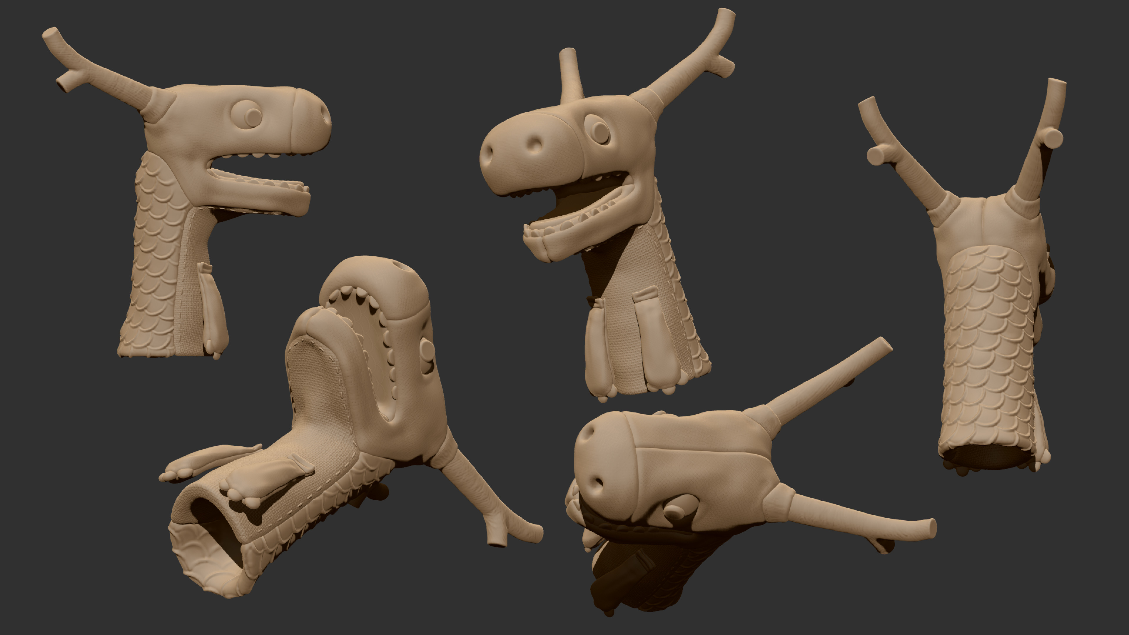 High Poly Sculpt