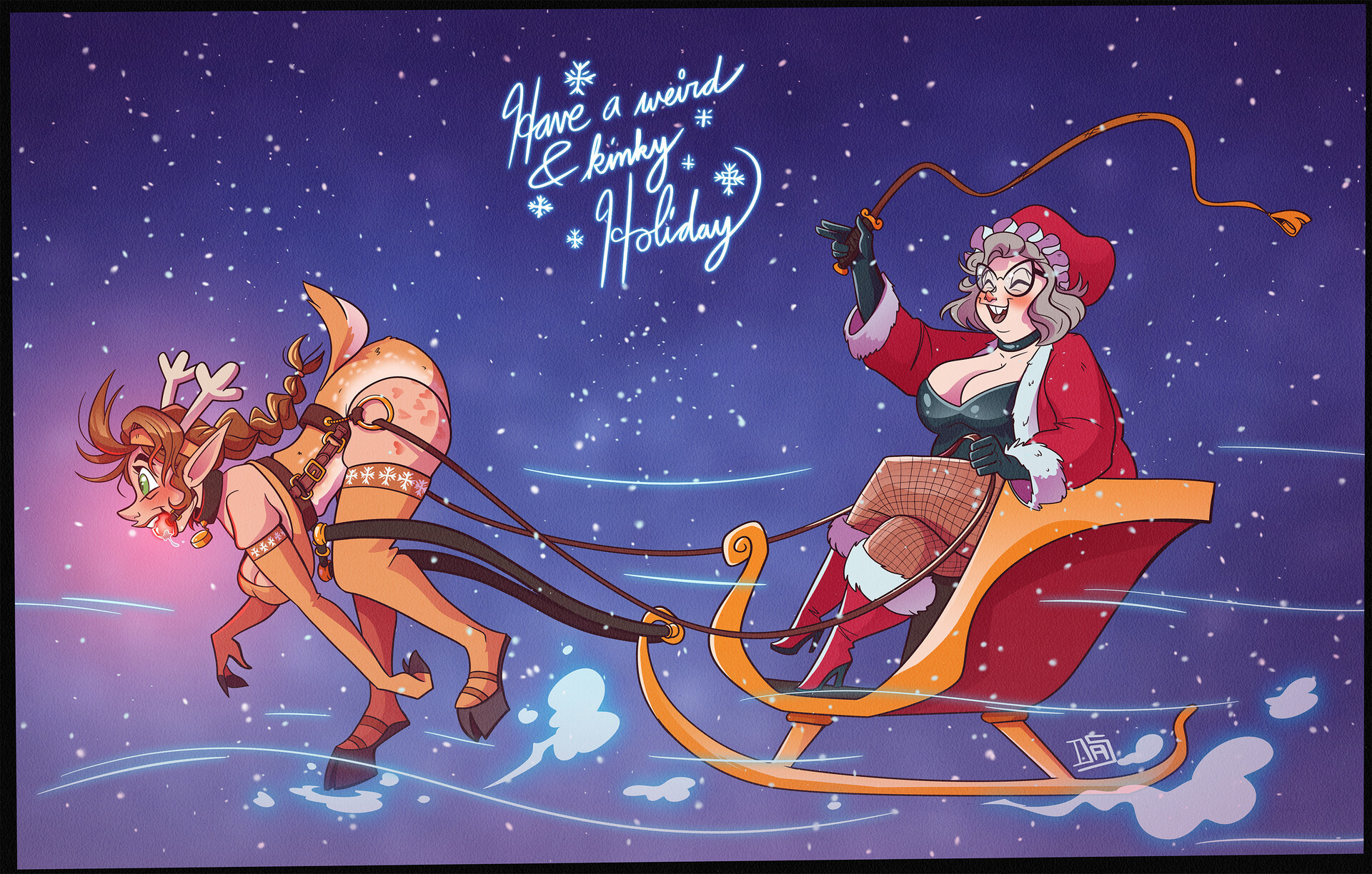 ArtStation - Have a Weird and Kinky Holiday!