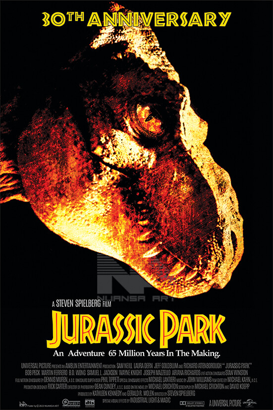 ArtStation - Jurassic park-30th Anniversary