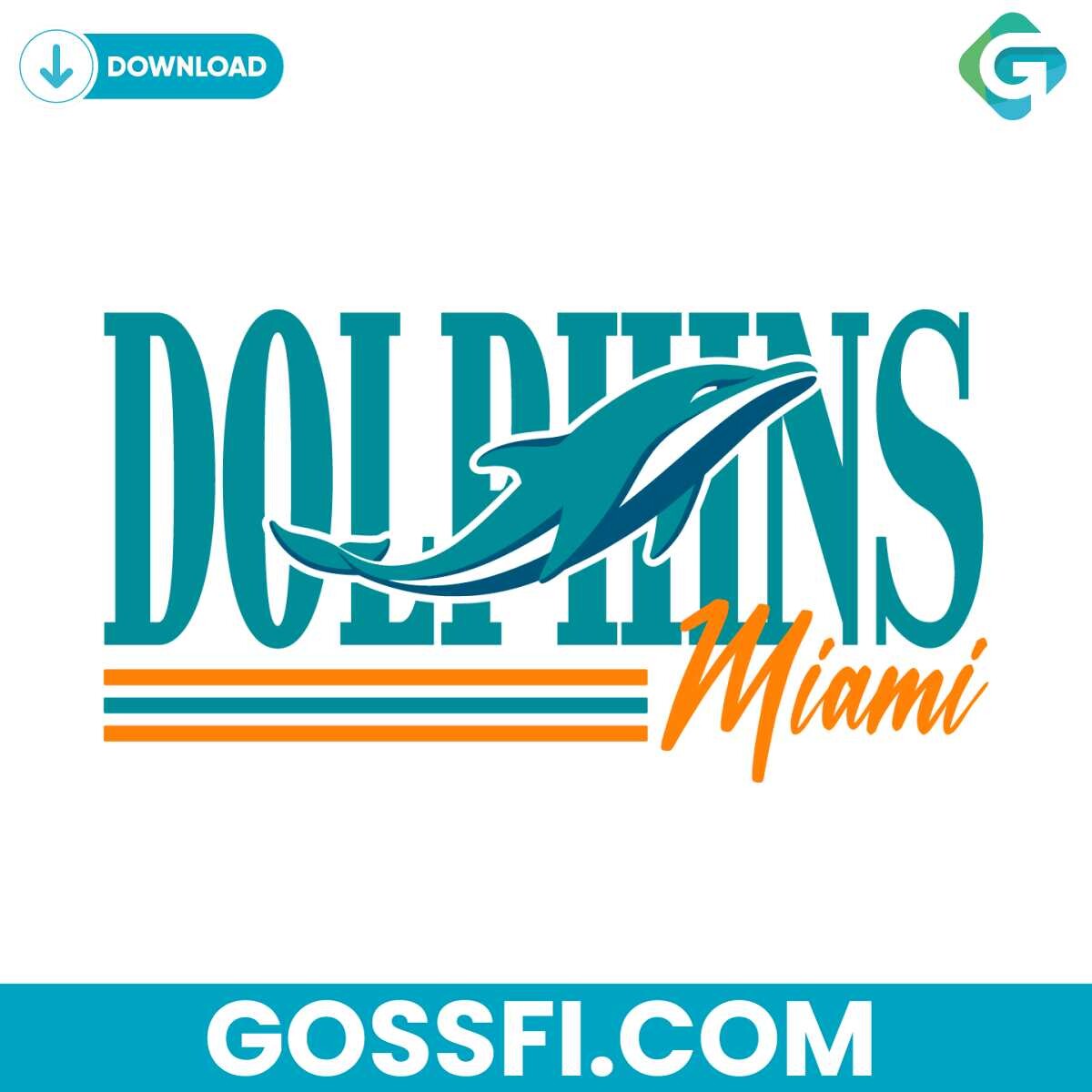 ArtStation - Unleash Your Fandom: Miami Dolphins Logo SVG - Perfect for ...