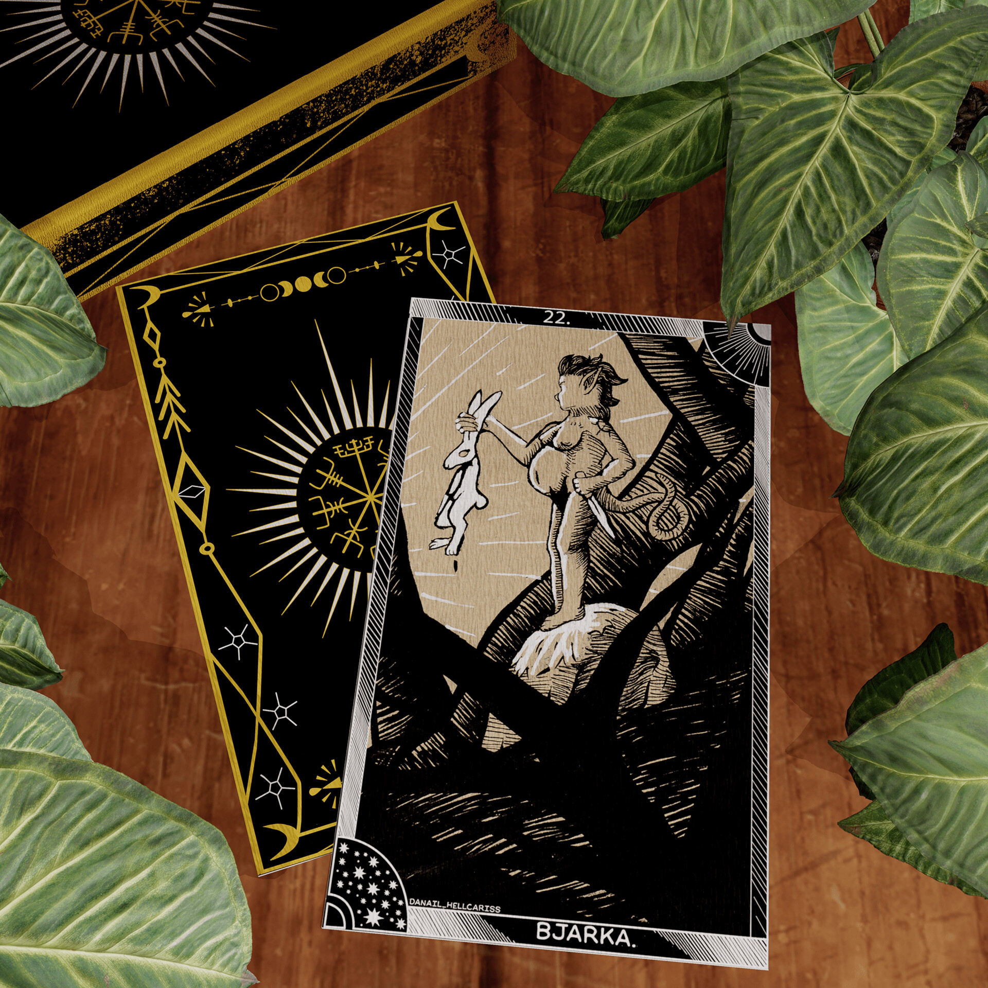 ArtStation - Runetober day 22: Bjarka.