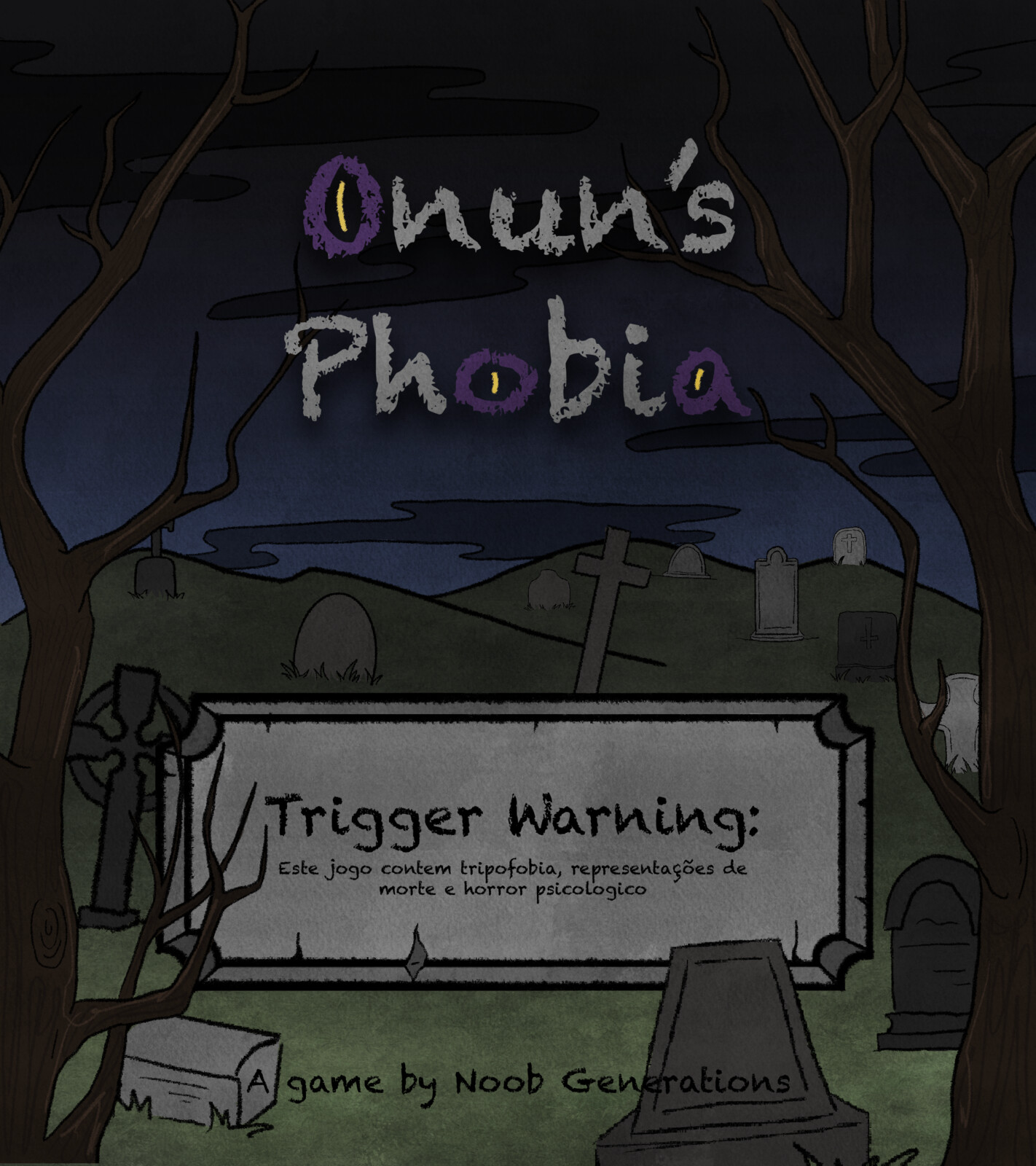 Onun's Phobia opening menu