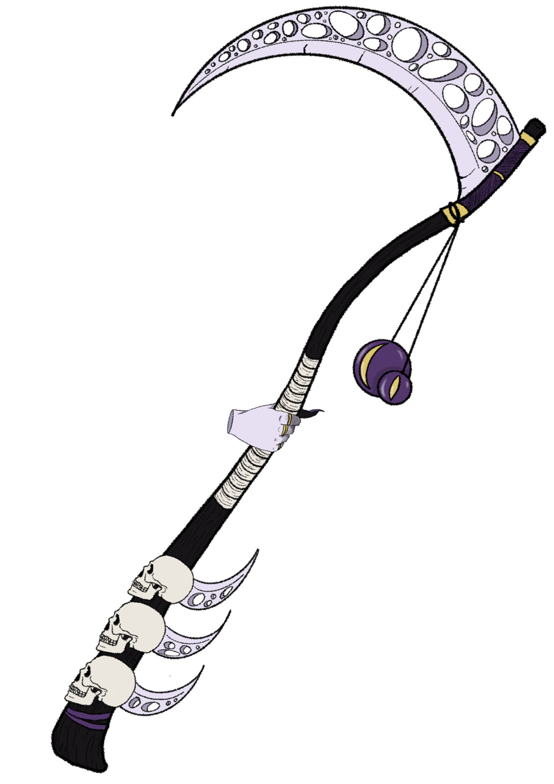 Weapon created for the monster