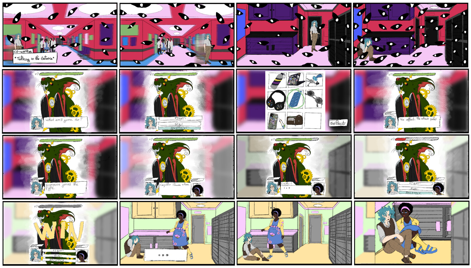 This images also help to show some of the game mechanics.
