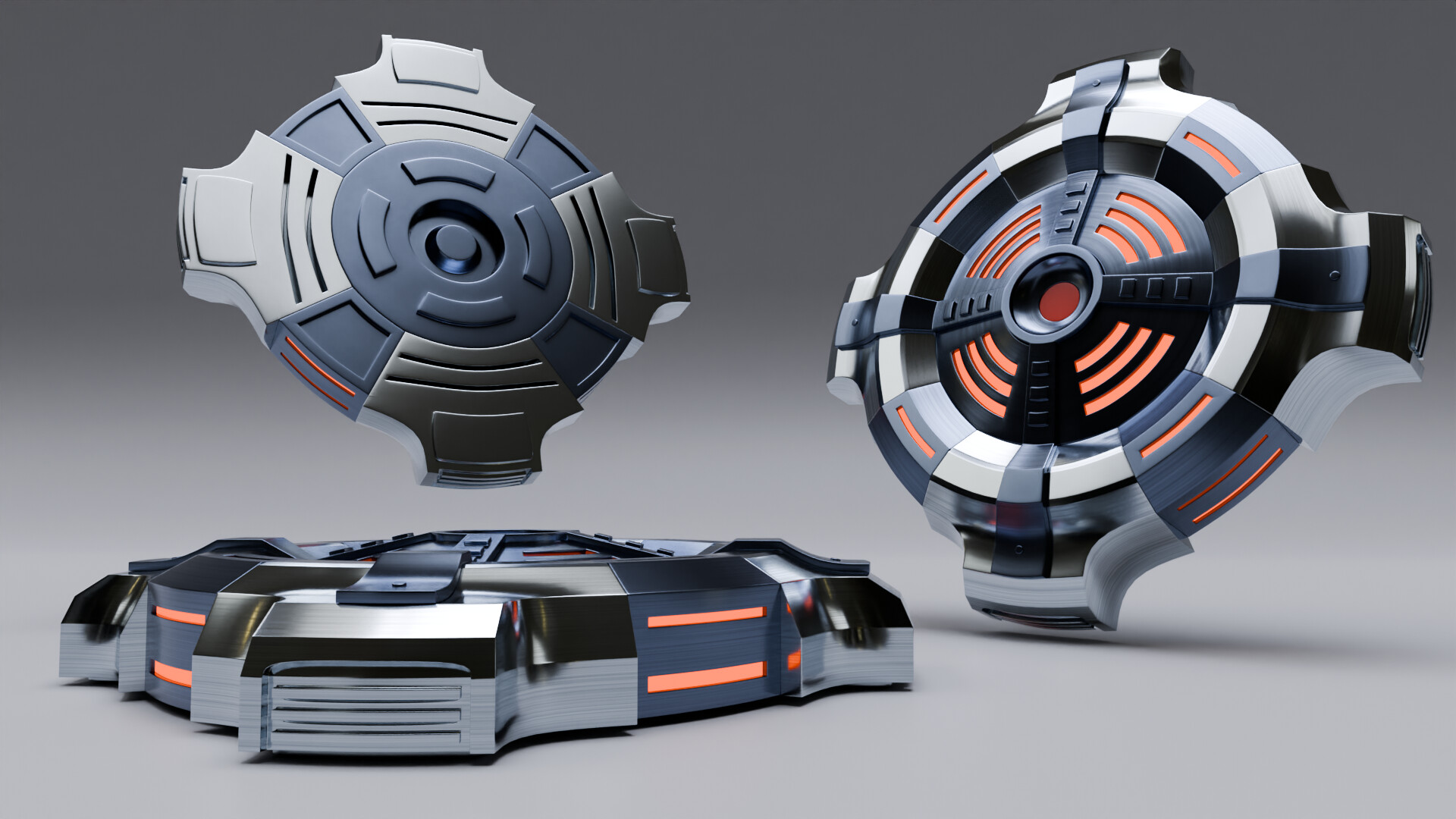 ArtStation - Sci-fi Land Mine
