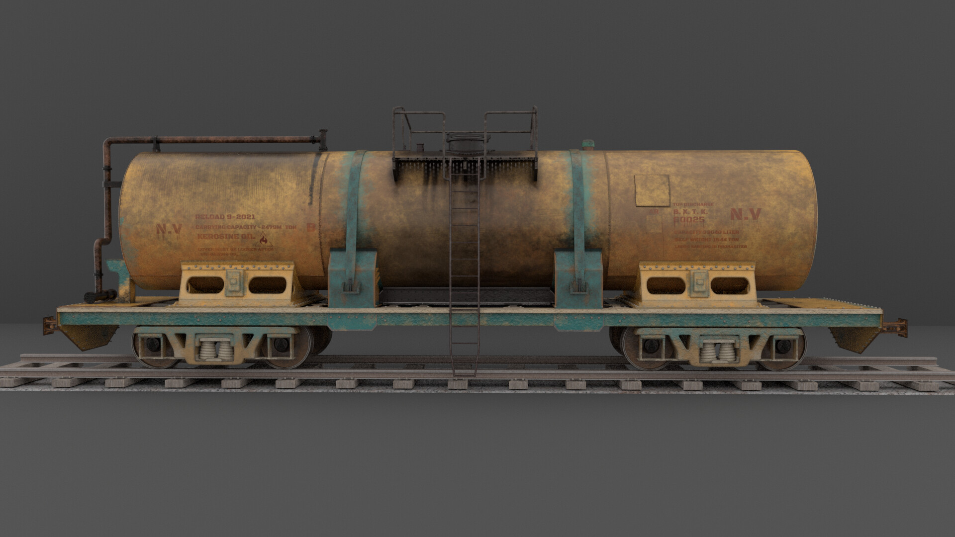 ArtStation Oil Wagon