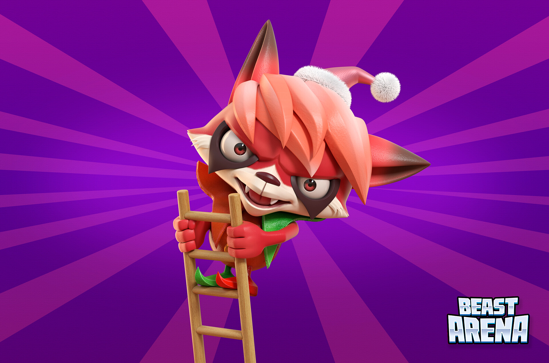 ArtStation - Christmas Fox