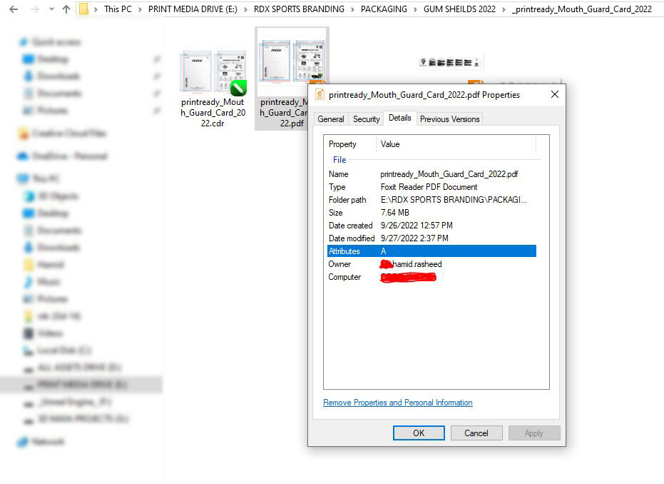 Print ready files for blister Card Design