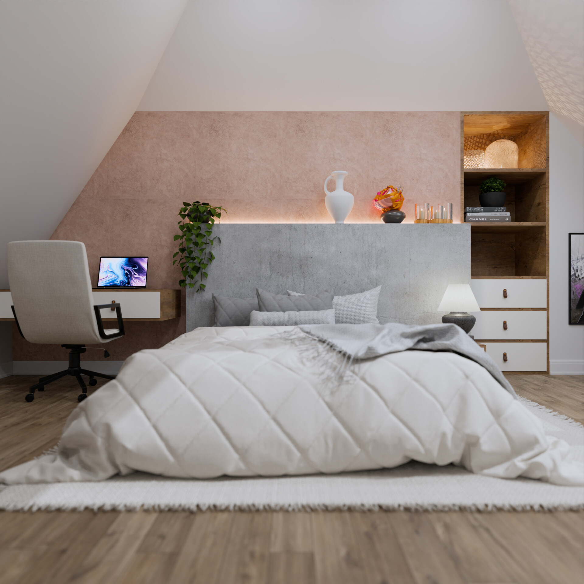 Alvaro Celis - Attic Room, Cypress TX, Carolina Pinzon Design Home