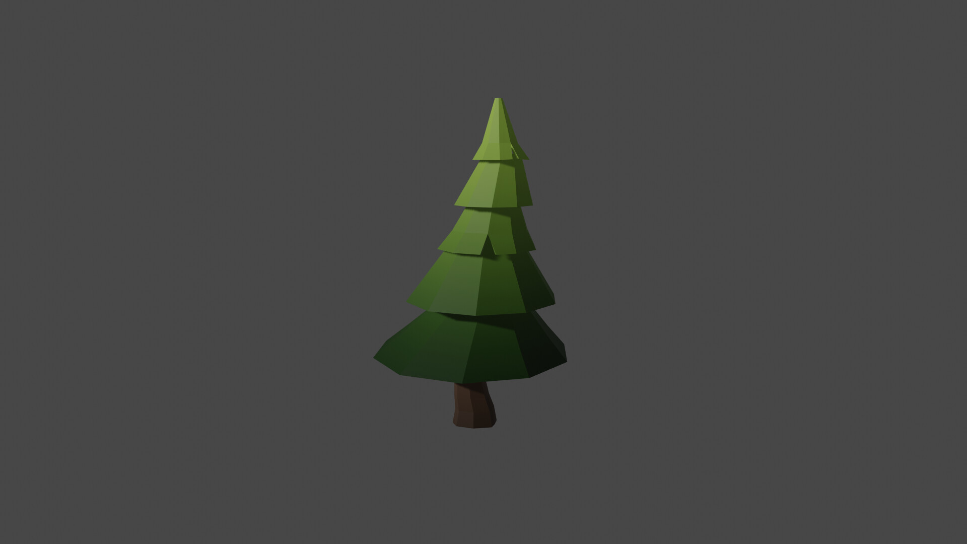 Artstation Low Poly Pine Tree 