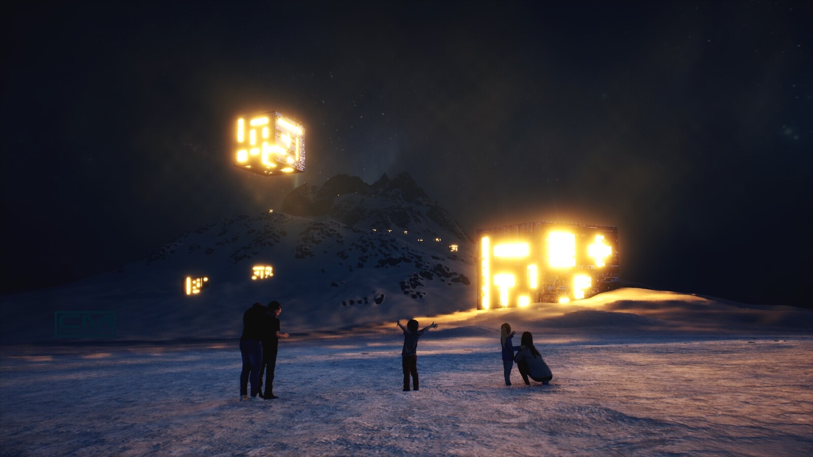 ArtStation - A Midwinter Night's Dream