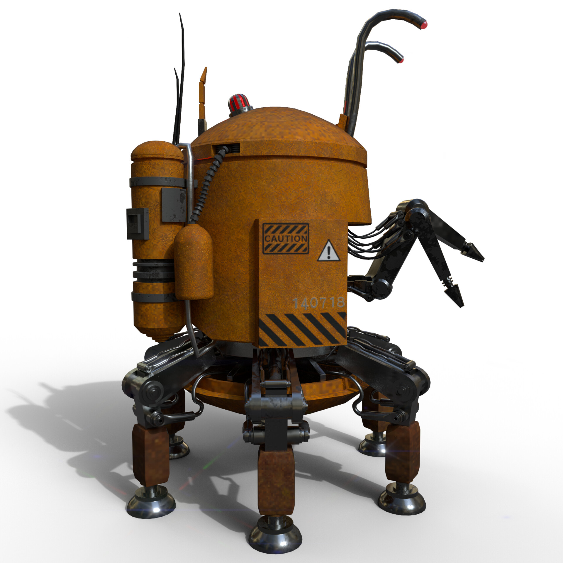 ArtStation - 3D Construction Robot