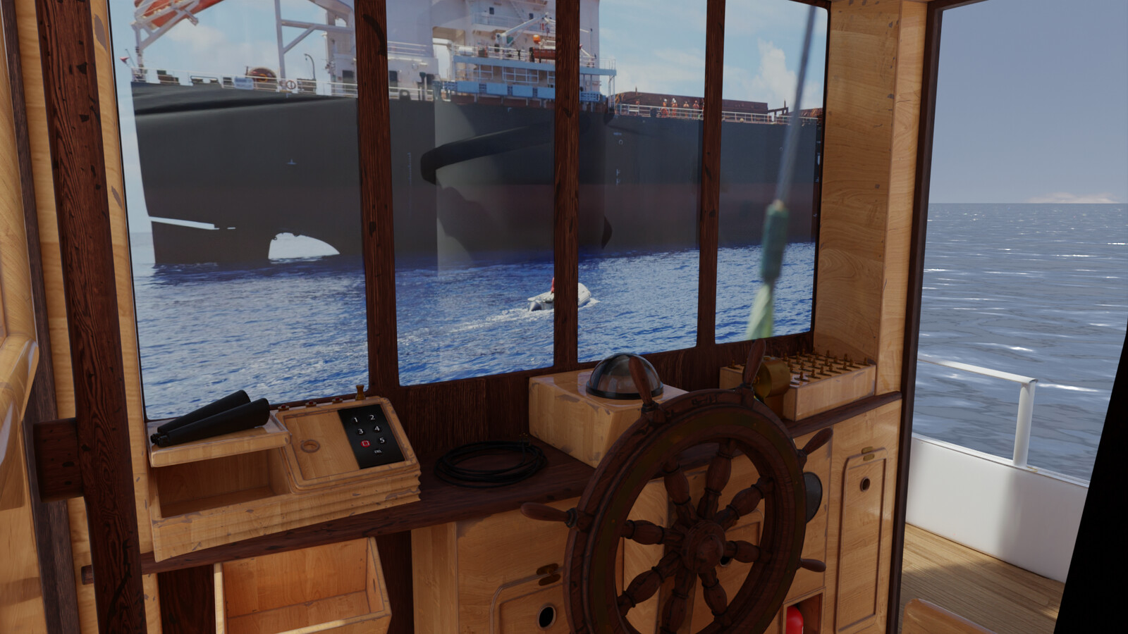 Wheelhouse interior