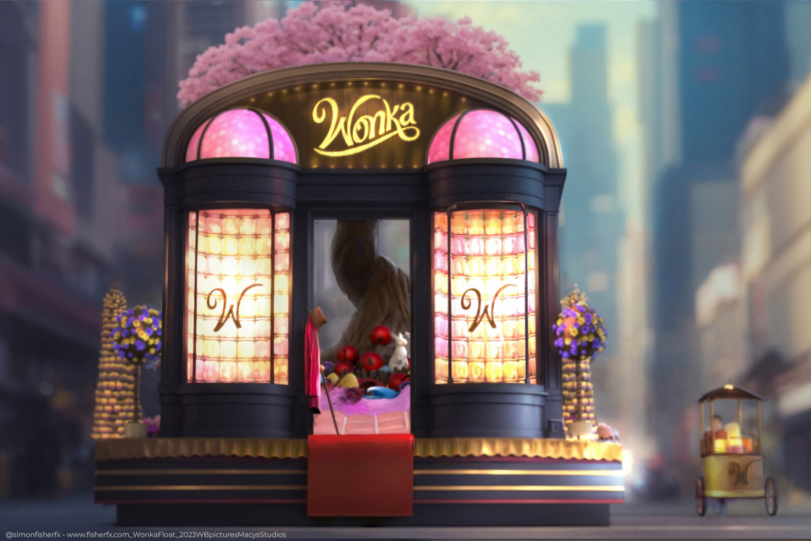 Wonka float concept