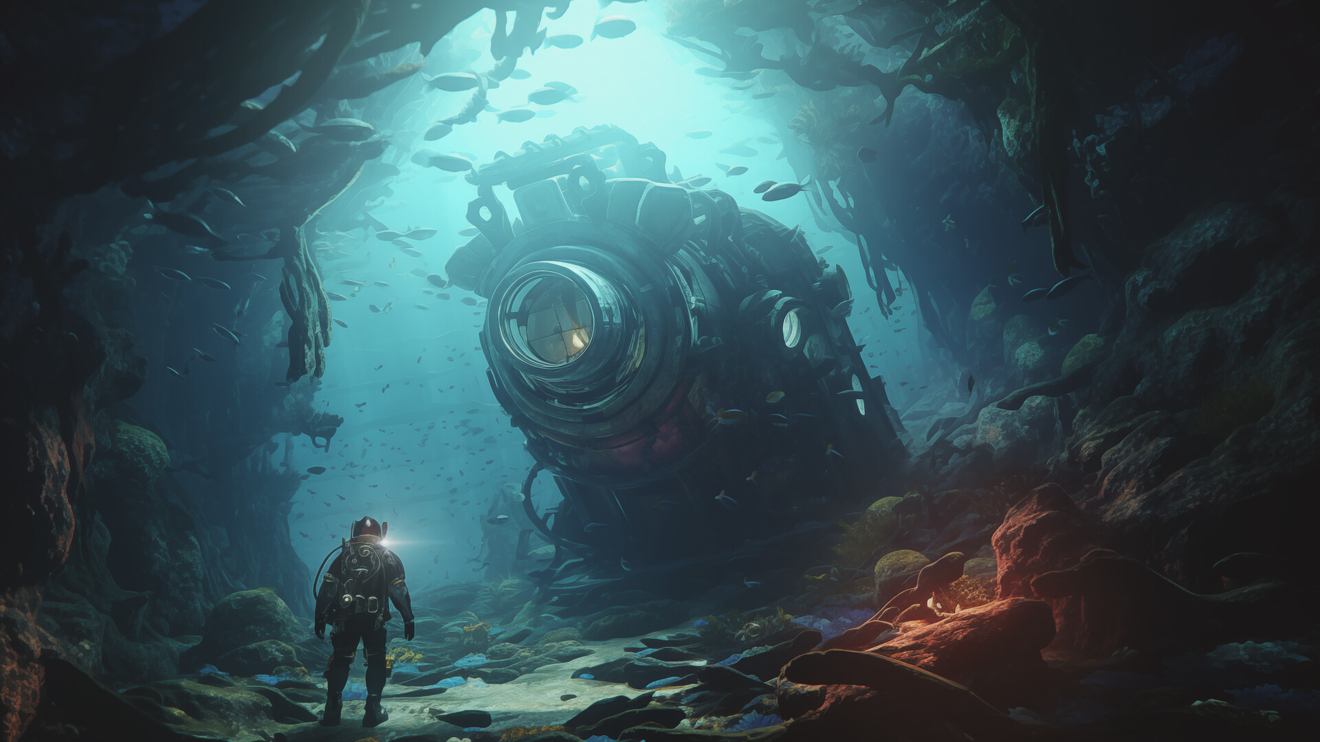 ArtStation - Deep Underwater