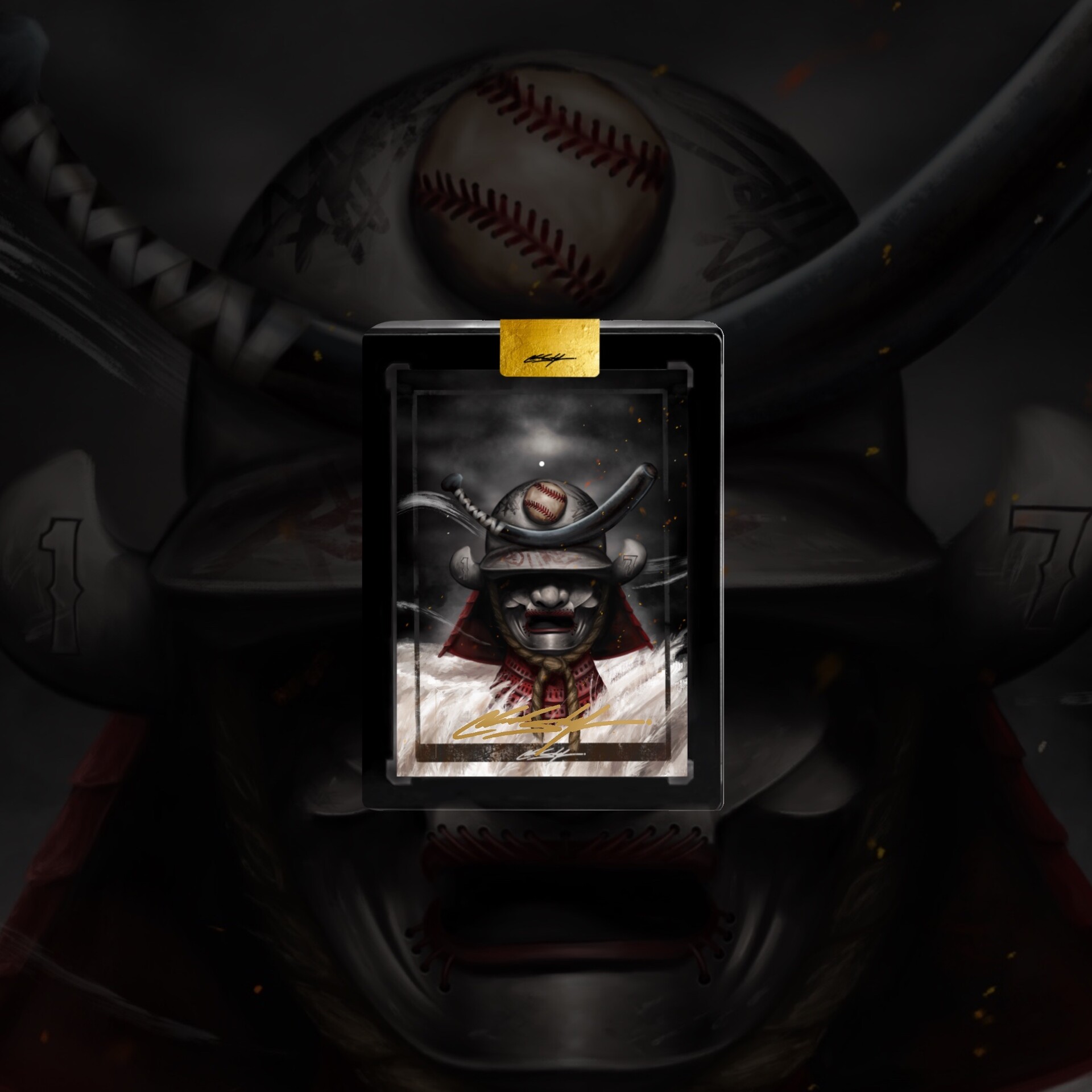ArtStation - Companion Artwork for Topps Shohei Ohtani Project 70