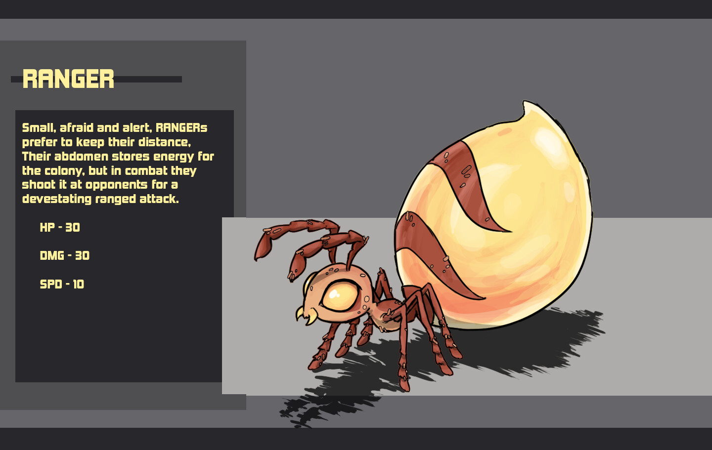 We were not able to implement this enemy due to so little time. 