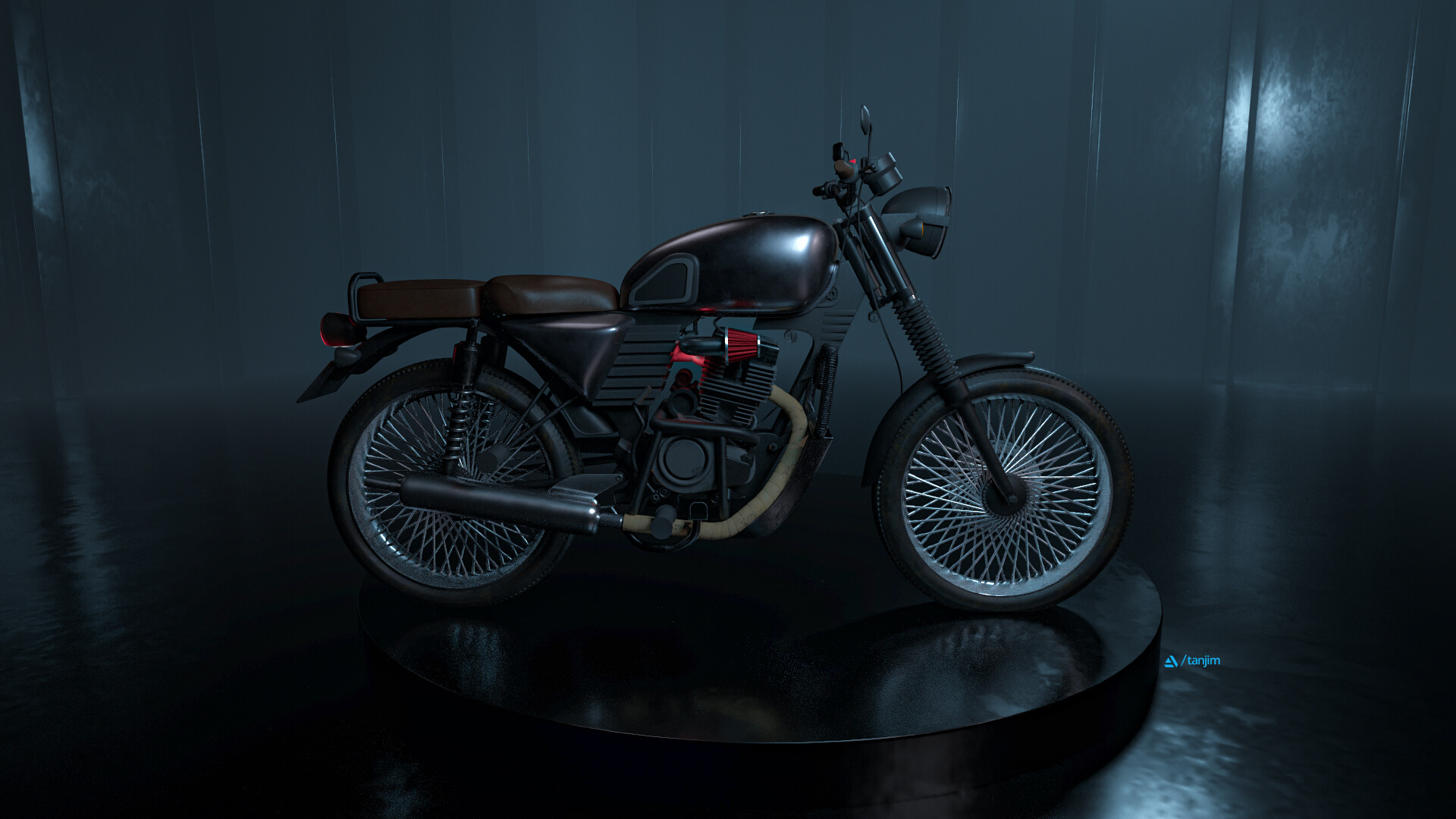 ArtStation Victor R 125 Cafe Racer