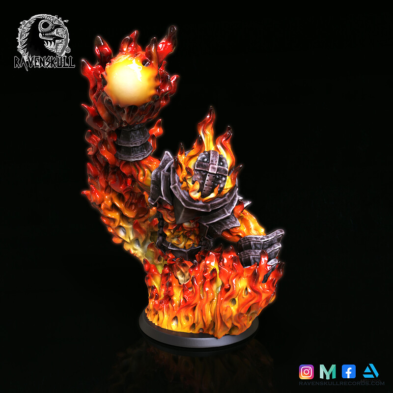 Giant Fire Elemental: Everfire