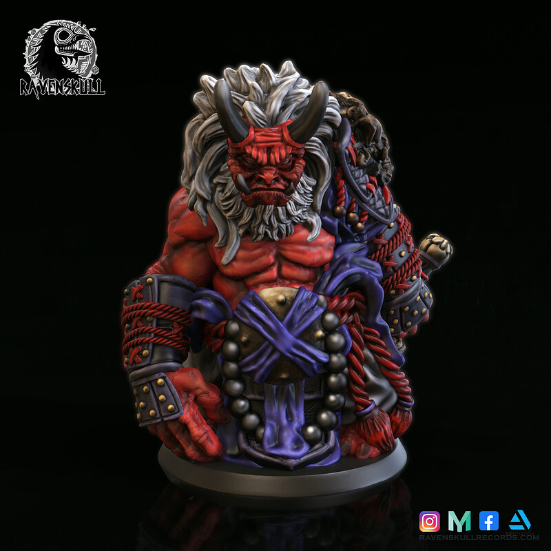 Oni Miniature: Jirangar the Master