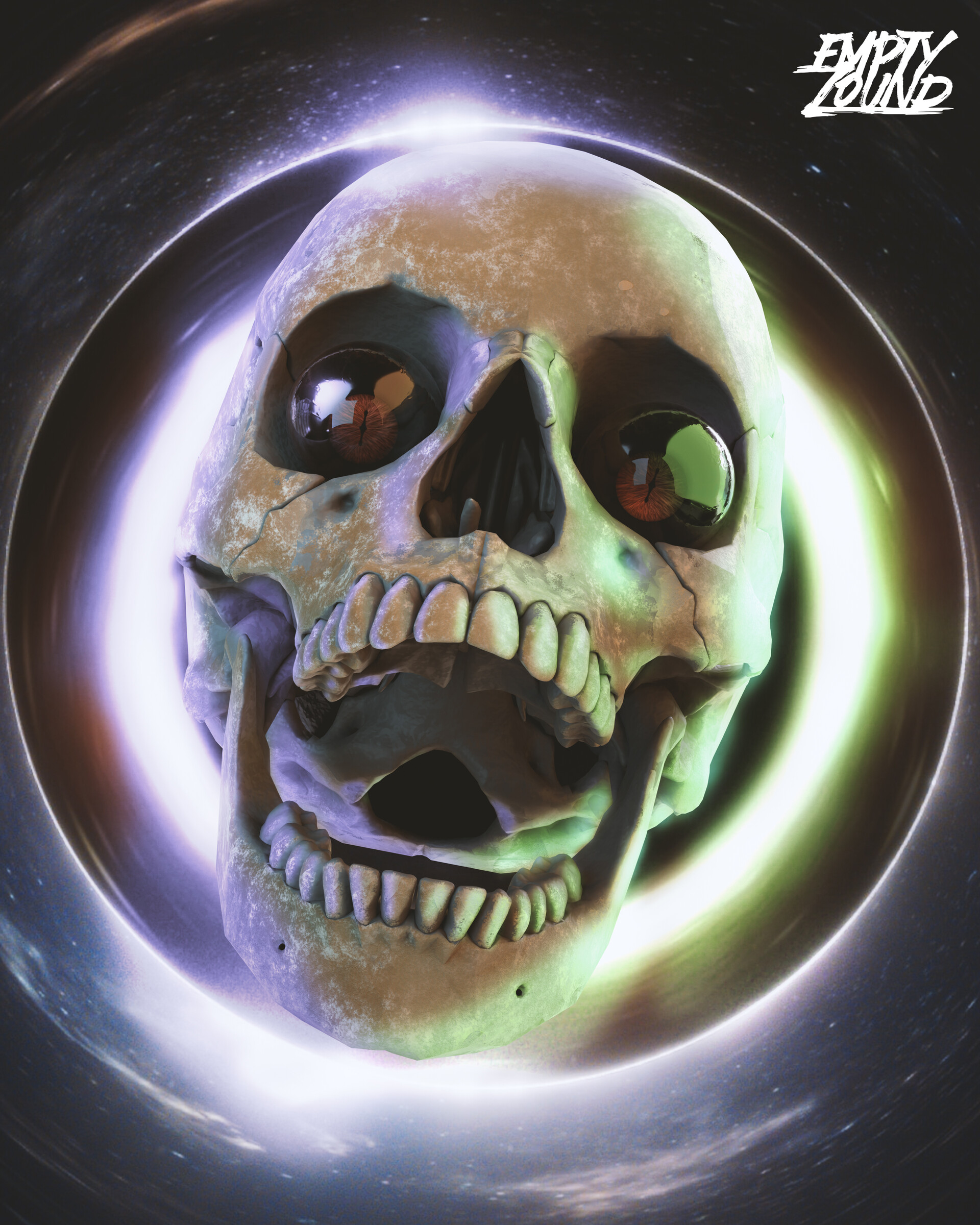 ArtStation - Eyed Skull