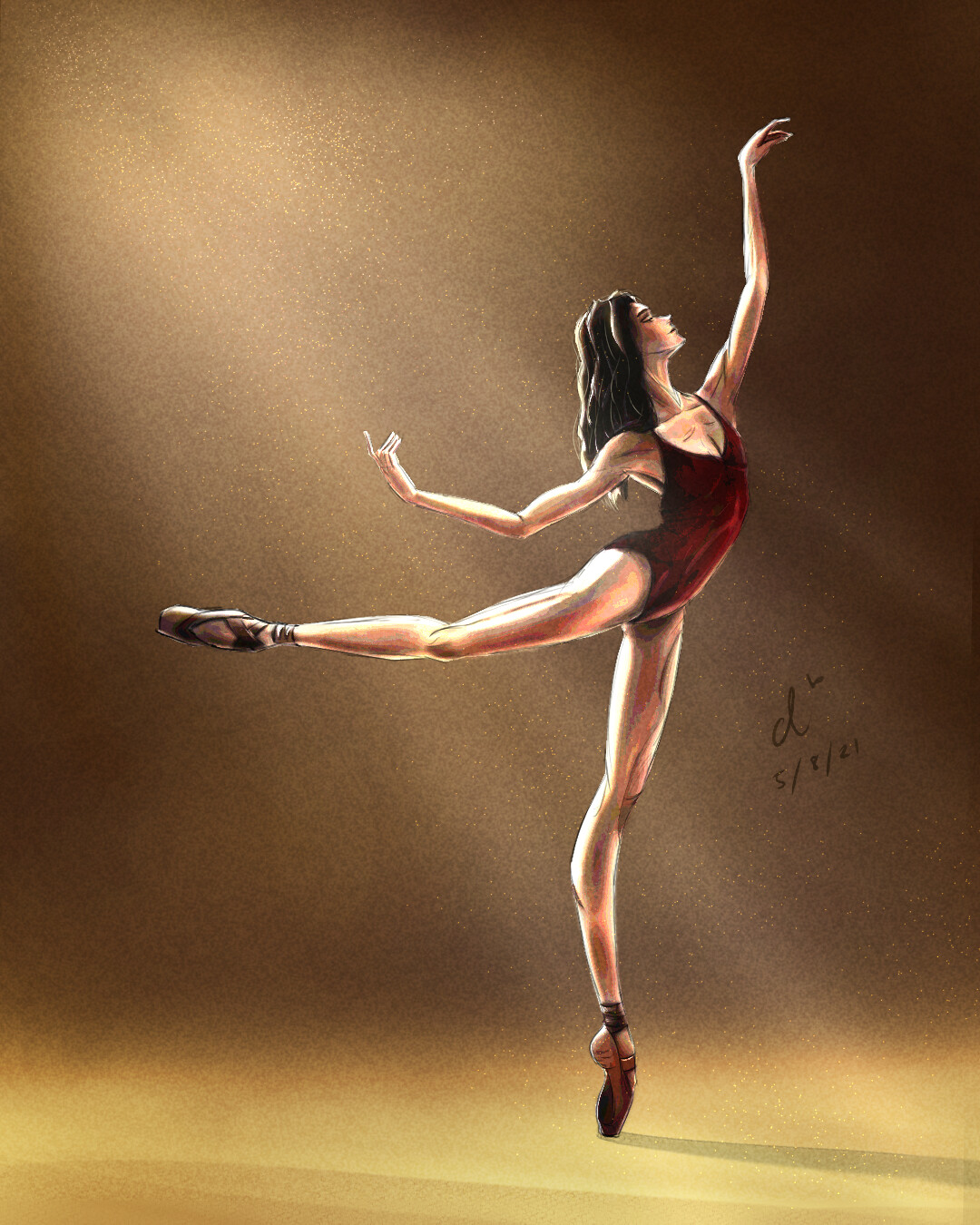 Front Attitude Devant Ballet Dance Muscle Animation EasyFlexibility |  Flexibility dance, Ballet exercises, Dance workout