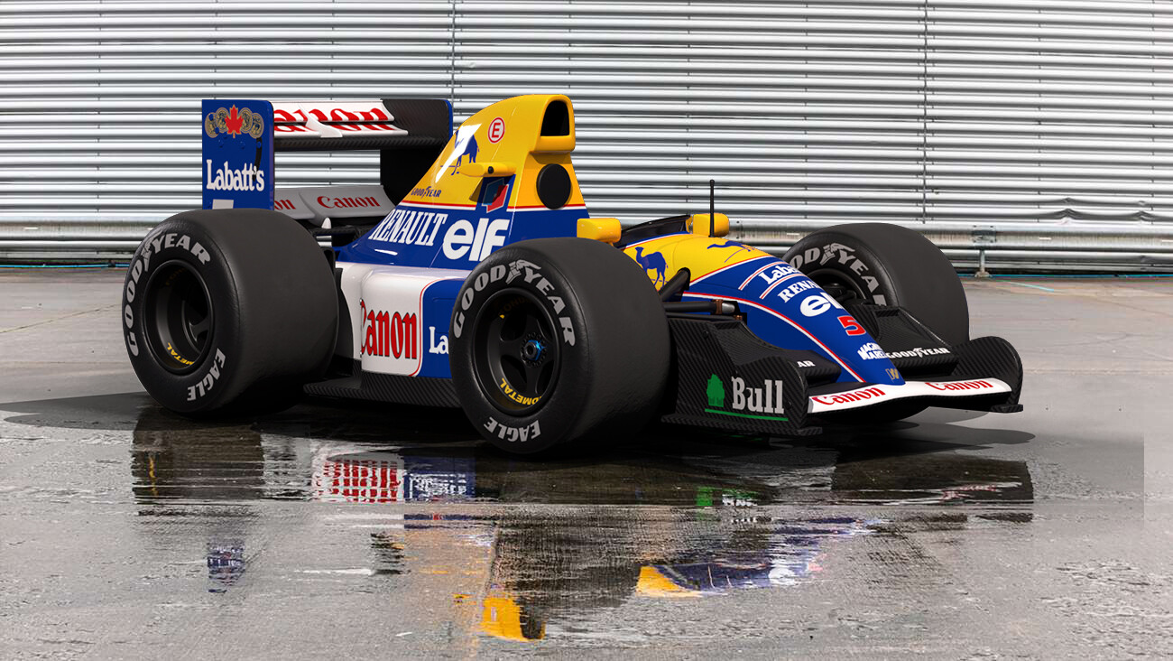 ArtStation - Williams FW14 1991 toystyle Choro-Q