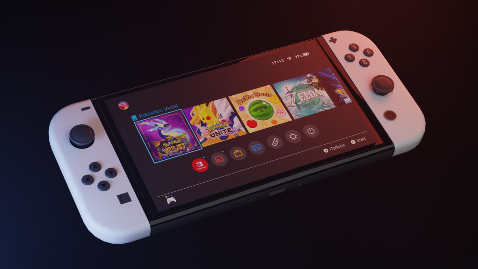 Nintendo Switch Render