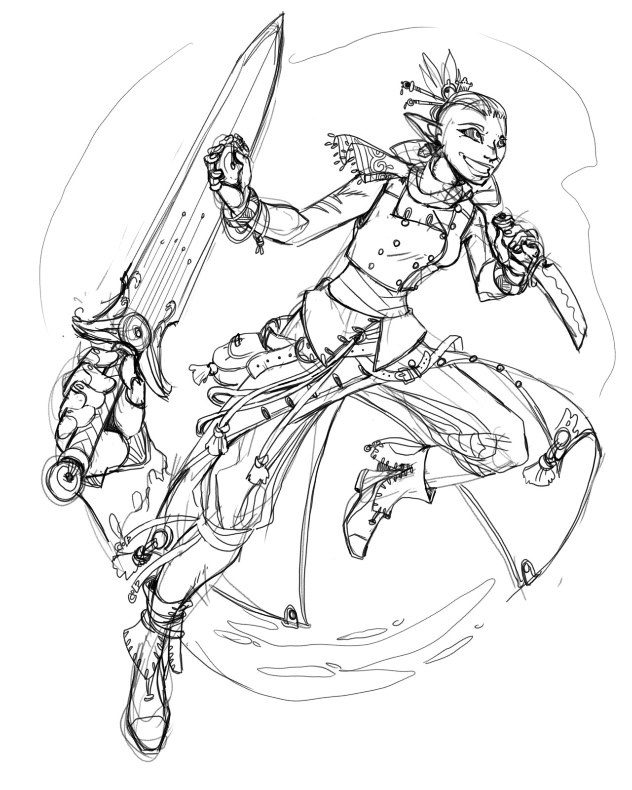 Iconic Dusk Elf, Dizna Ts'Drusiln