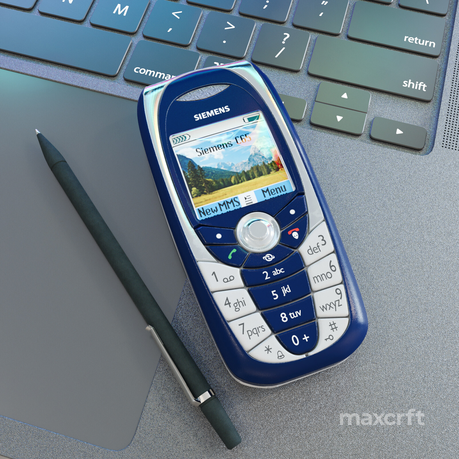ArtStation SIemens C65 mobile phone