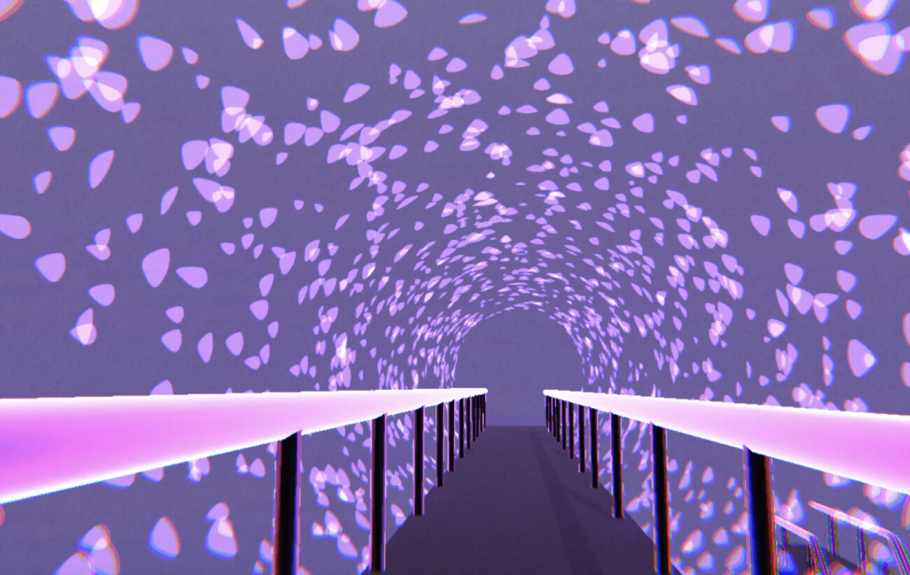Purple absol overgrown station