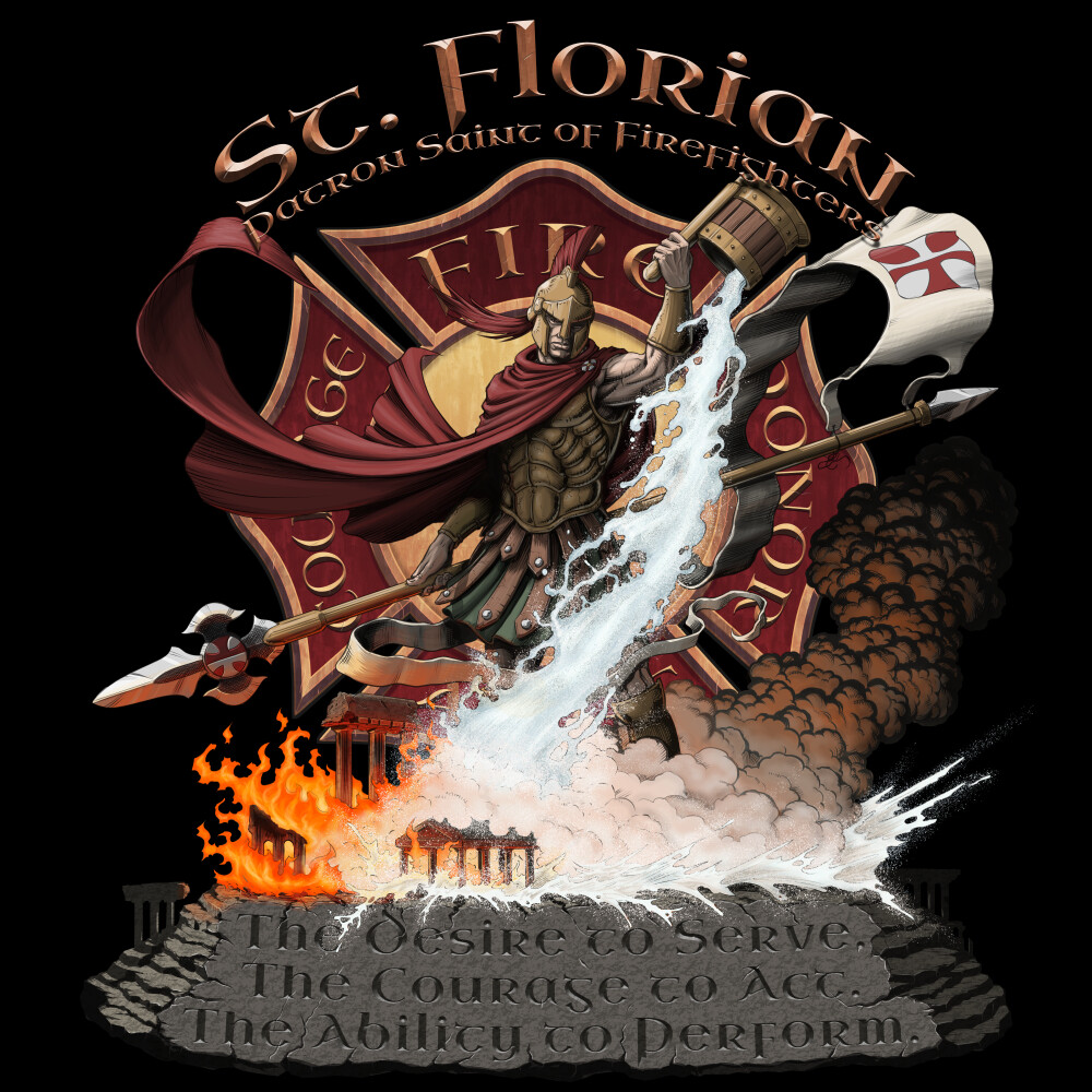 St. Florian Patron Saint of Firefighters
