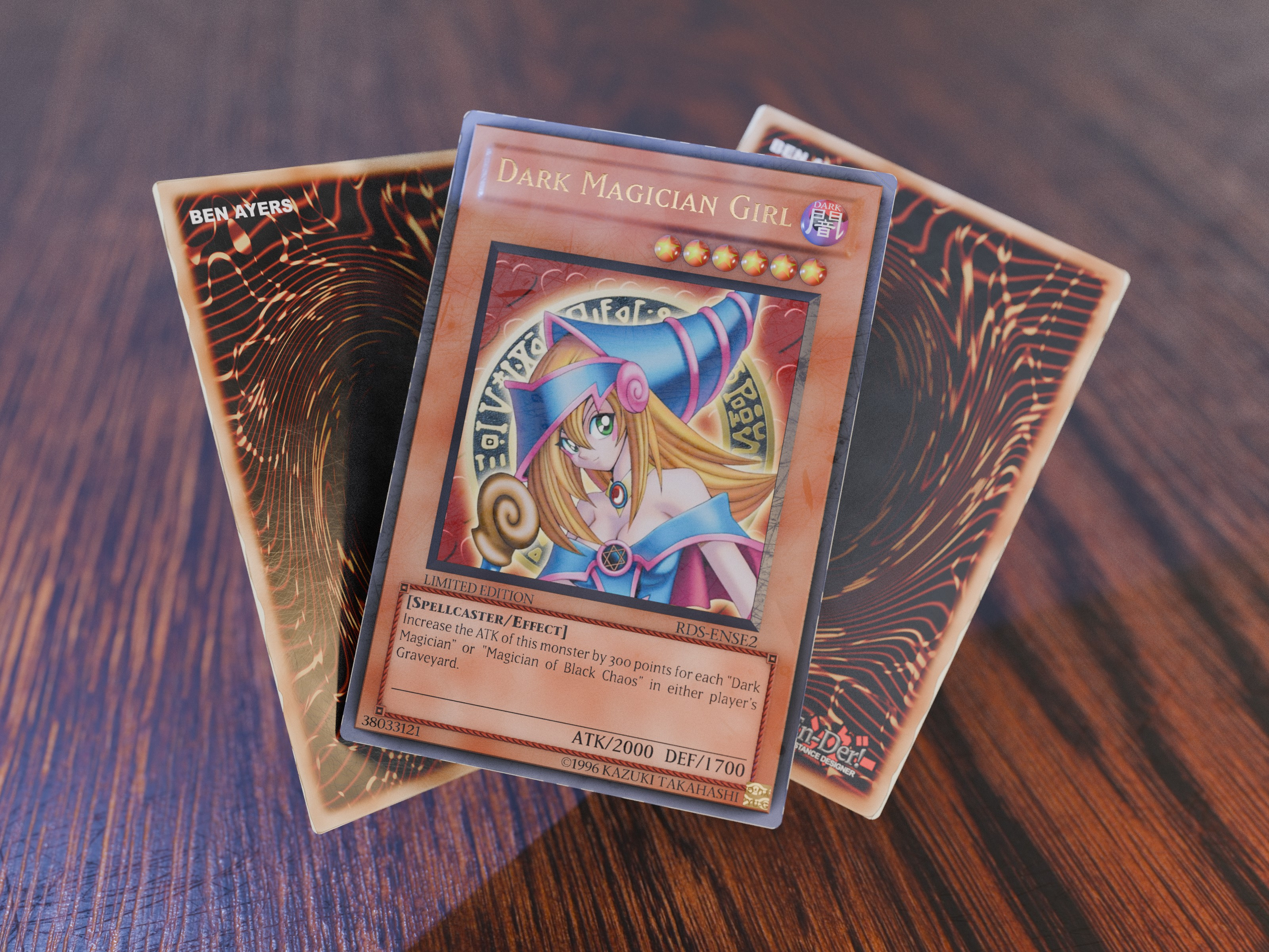 A version using the official card art.