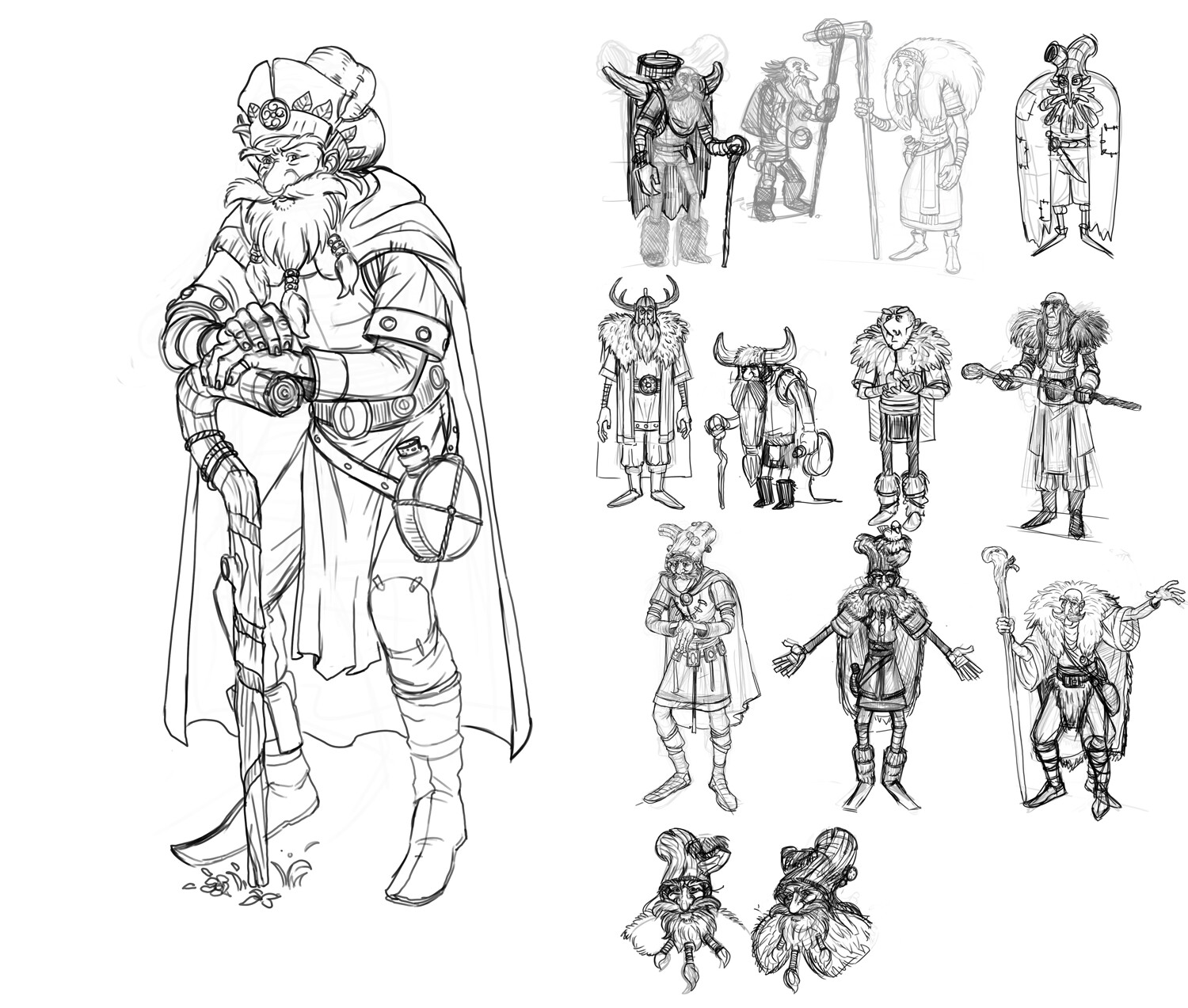 druid sketches