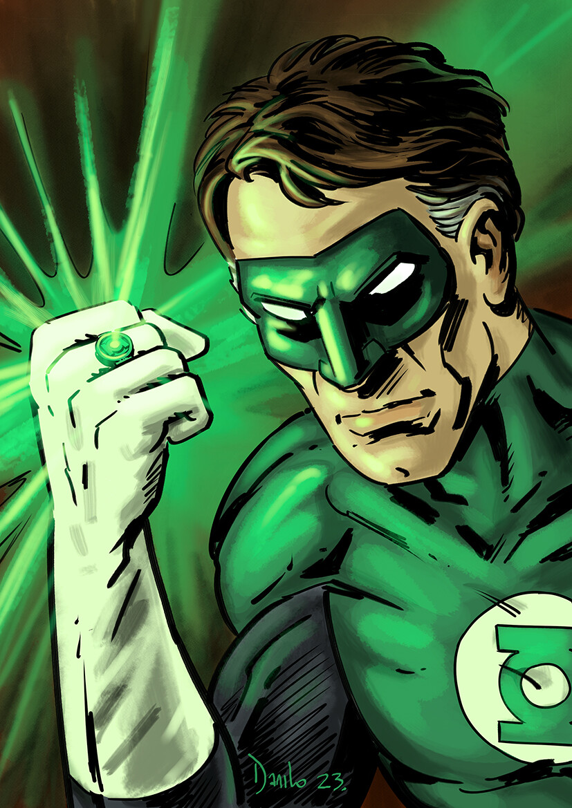 Green Lantern fan art