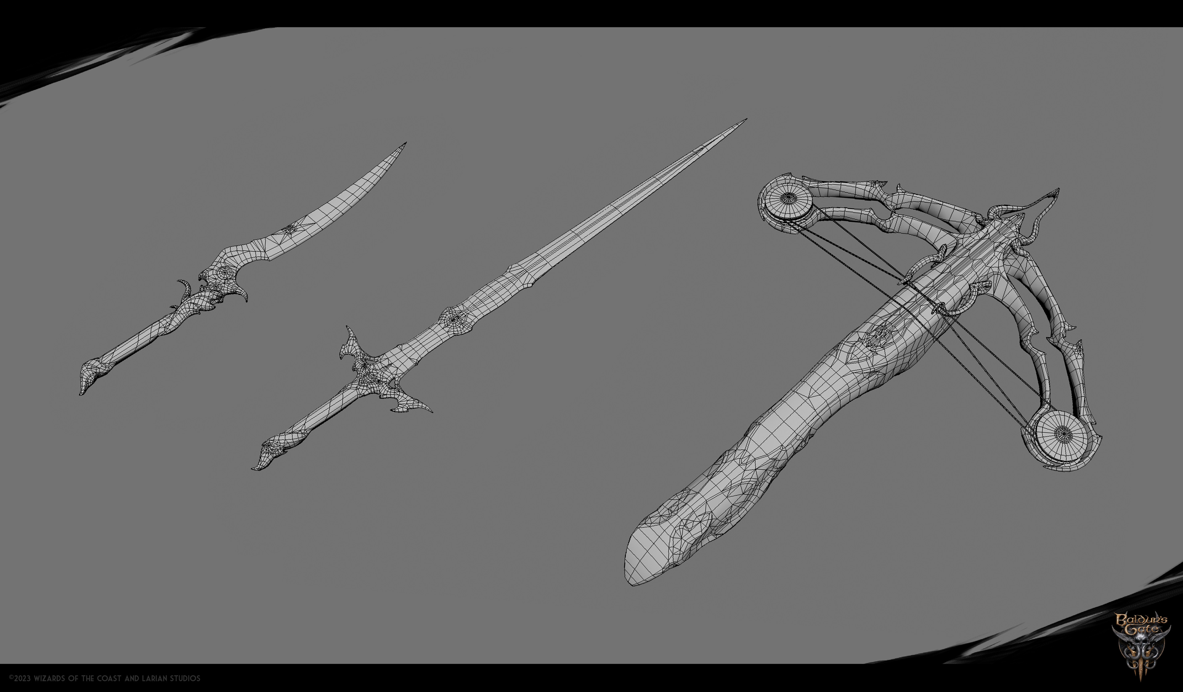 Maxime Ponslet - Gith Weapons- Baldur's Gate 3