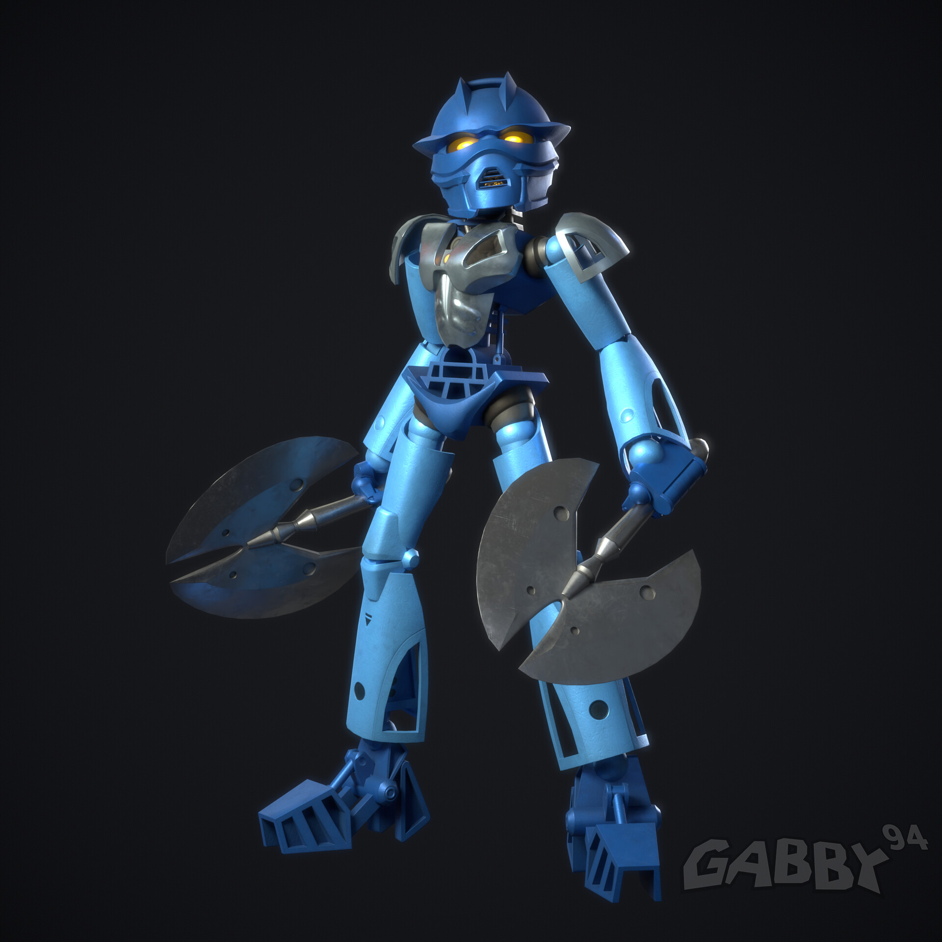 ArtStation Gali Nuva from Bionicle Mask of Light