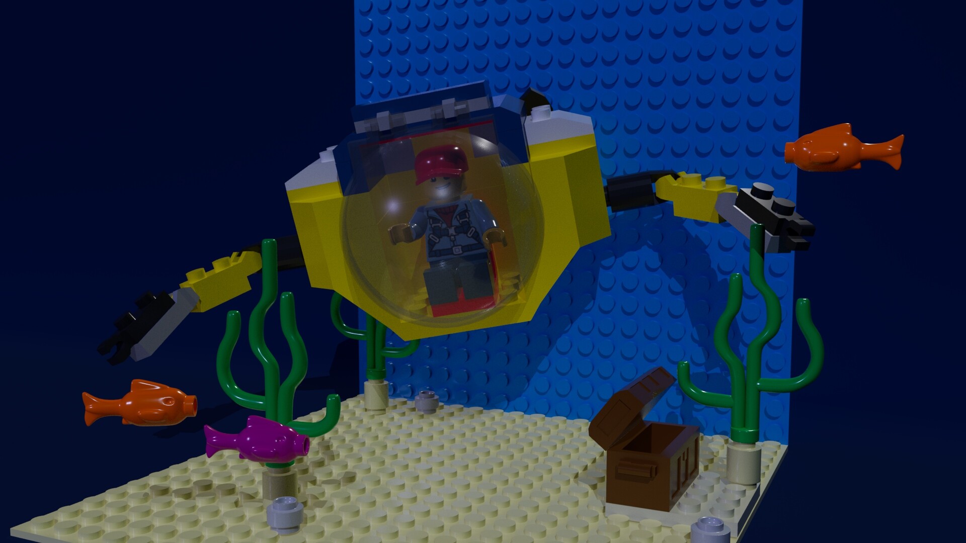 Lego submarine hotsell 90s