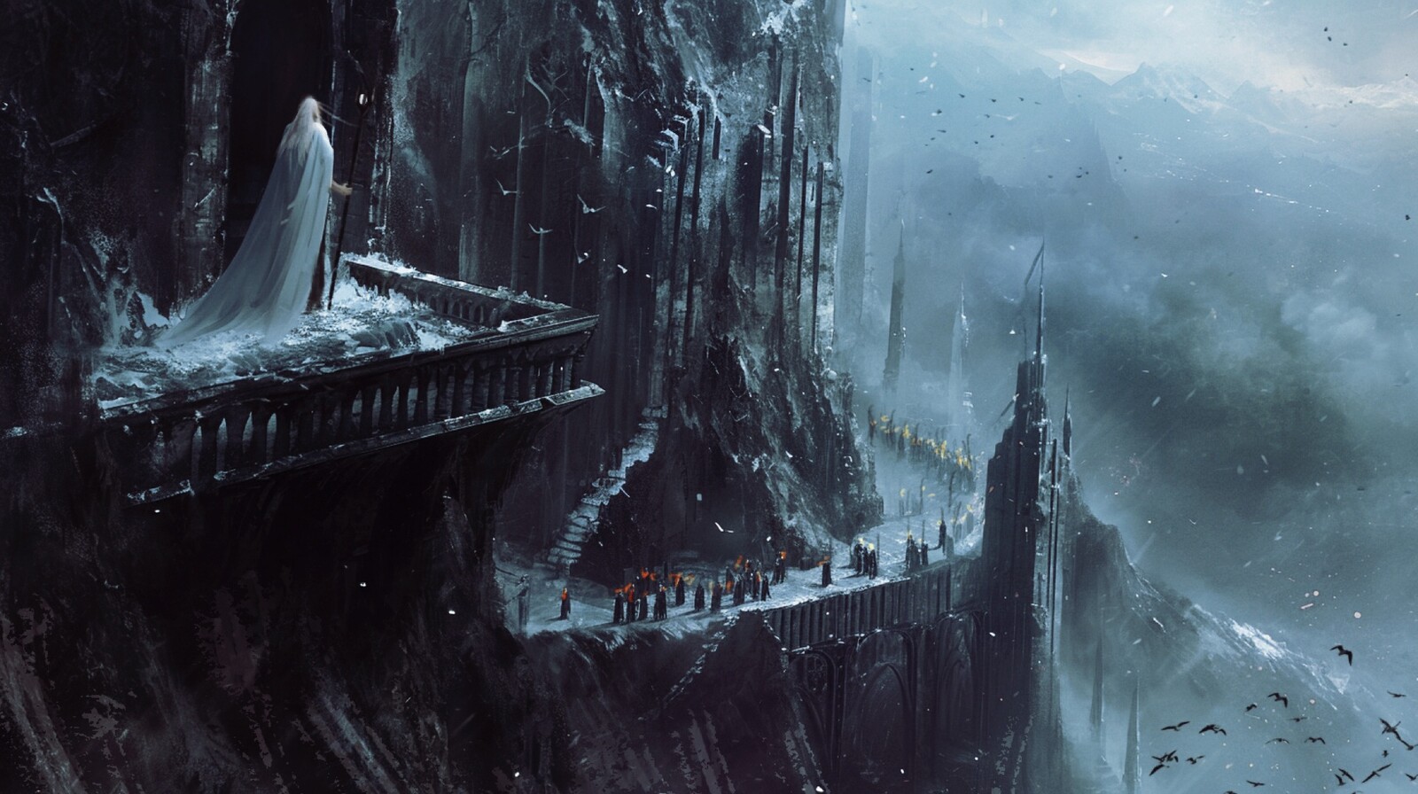Saroman and Army Isengard Lotr