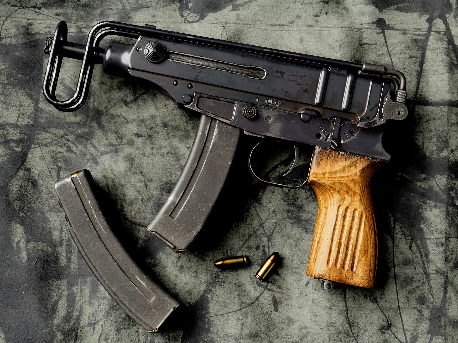 ASG CZ Scorpion Vx61 AEG Airsoft SMG ( Black )