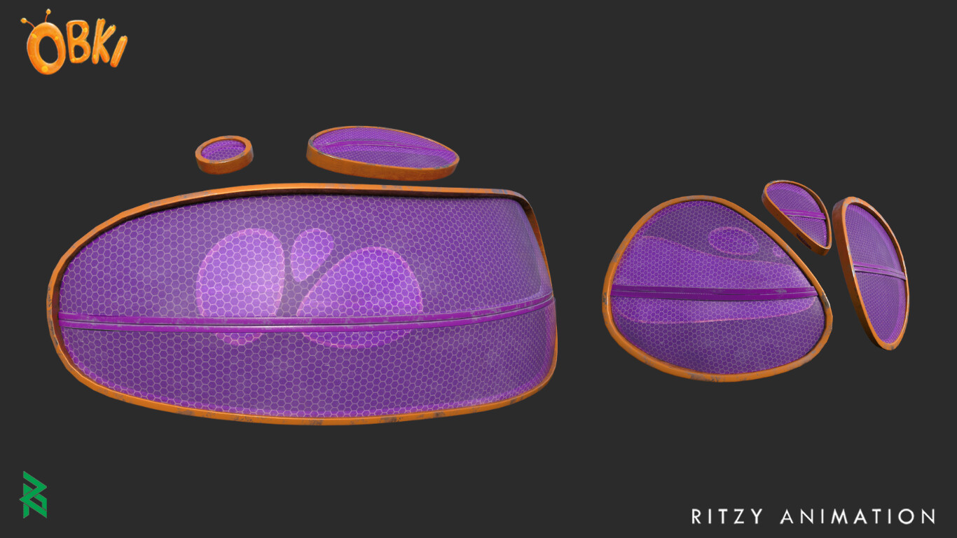 Shutters responsible for modeling, texturing and lookdev