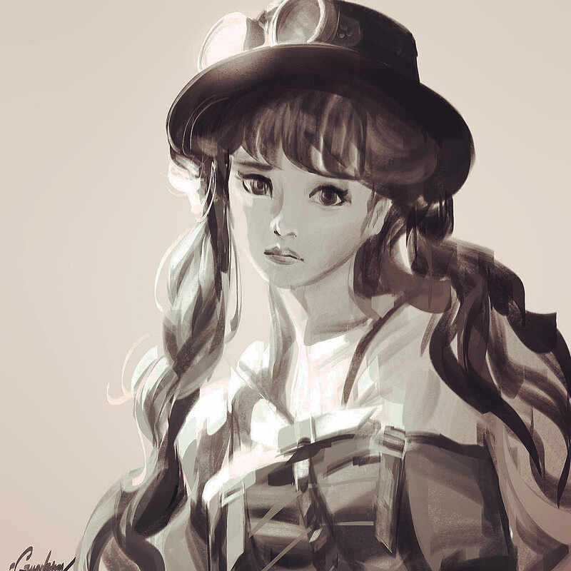 Girl sketch 3