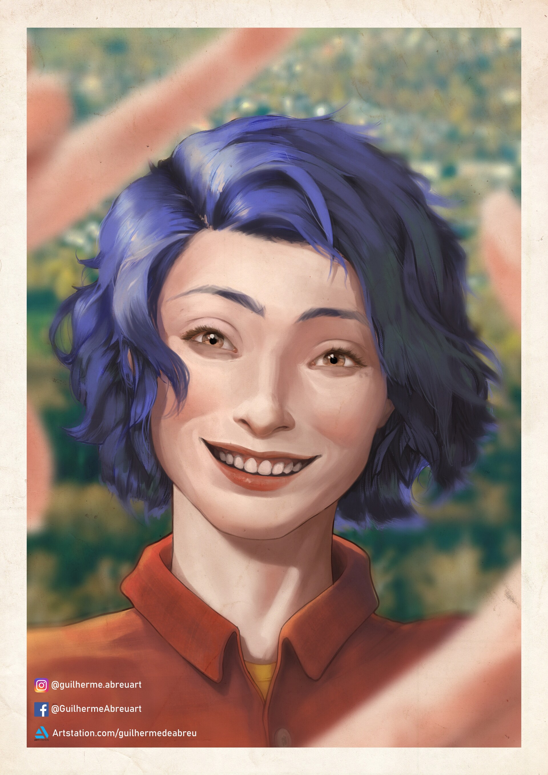 Guilherme de Abreu - Emily - Fan Art (Stardew Valley)