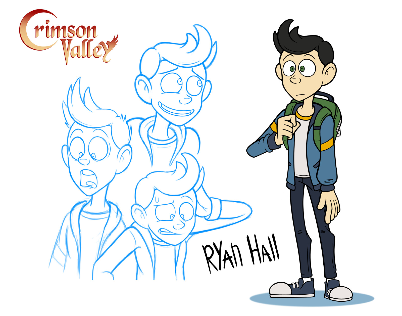 Ryan Hall Character Design