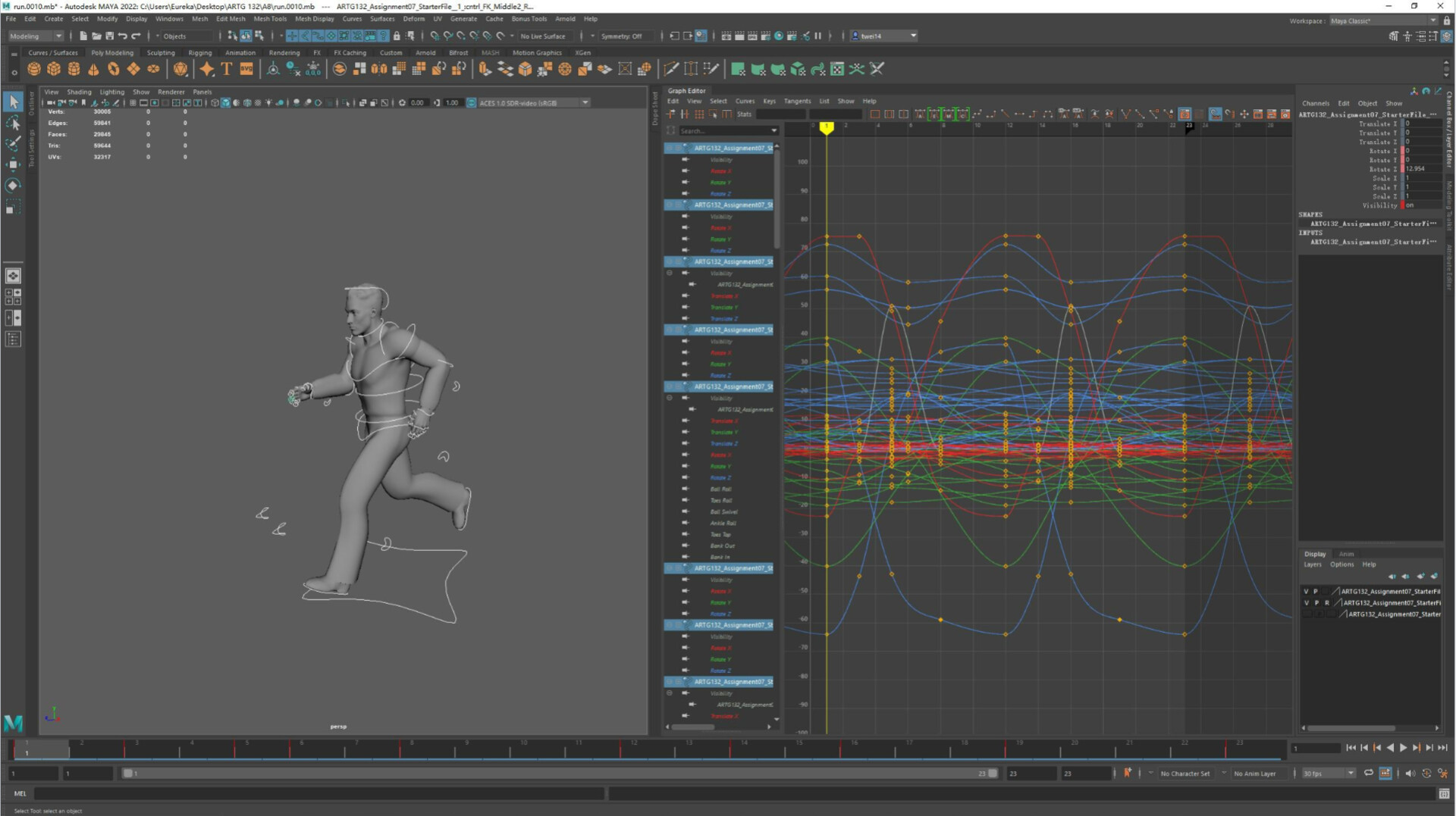 Eureka Thurston - Maya Character Rigging & Animation