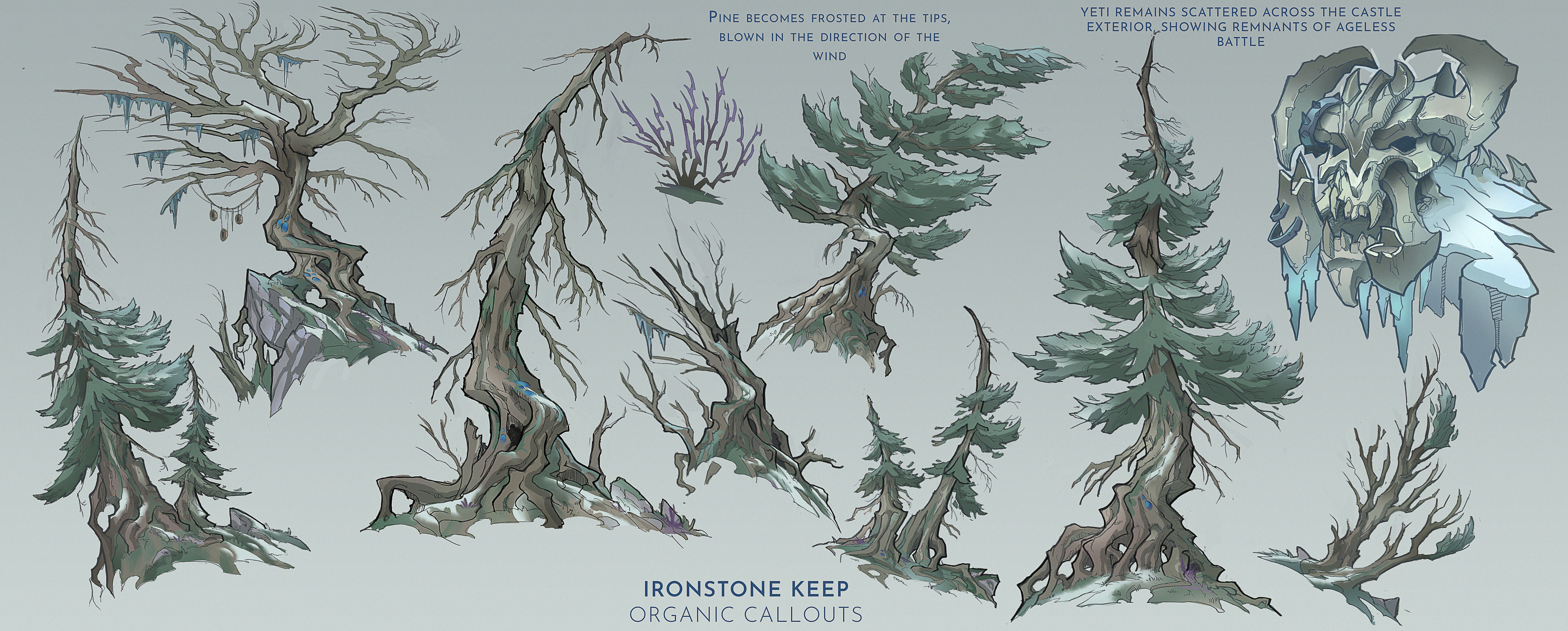 Adam Törn Concept Art Portfolio Ironstone Keep Environment Design