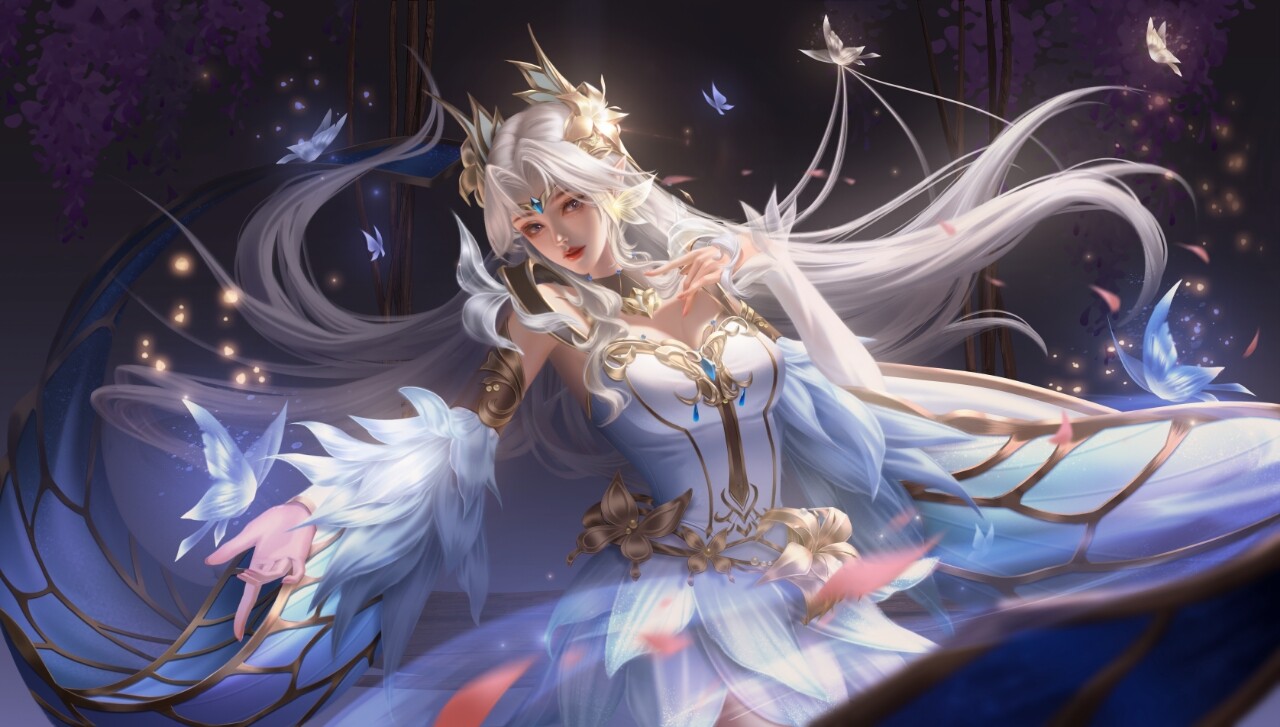 ArtStation - 王者荣耀—貂蝉金色仲夏夜同人