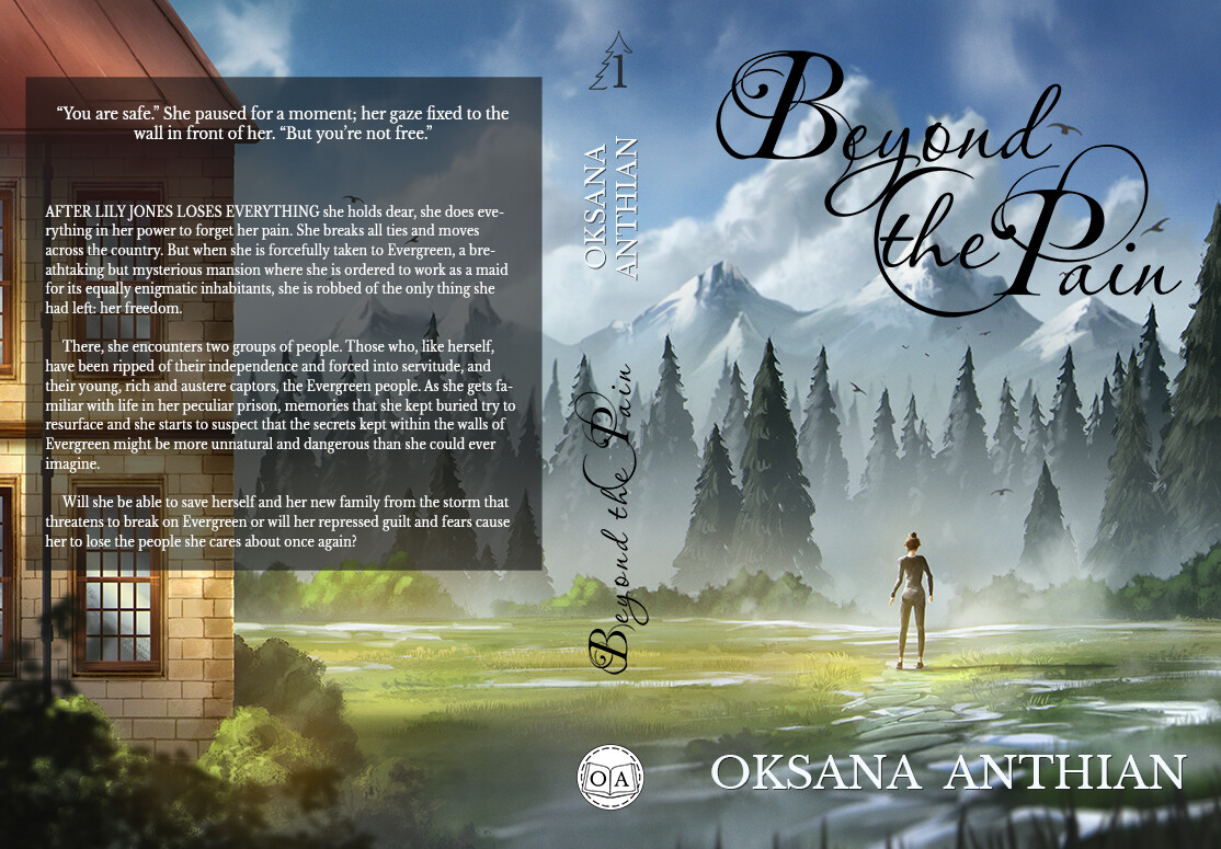 [Commission] Beyond the Pain Book Cover