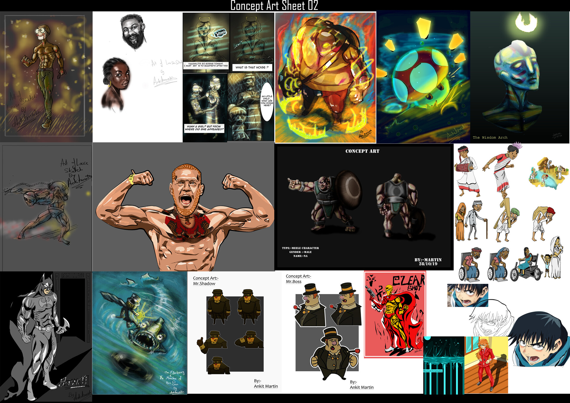ArtStation - Concept Art Sheet 02