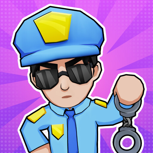 ArtStation - Cop Raid: stealth police icon